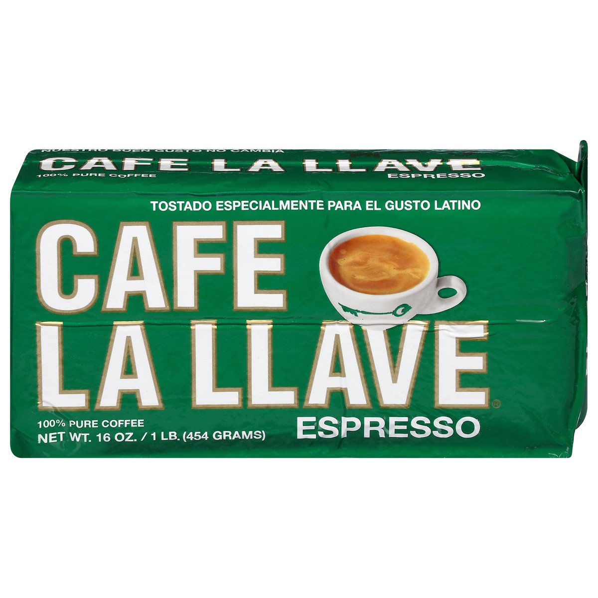 slide 1 of 1, Café La Llave Espresso Coffee - 16 oz, 16 oz