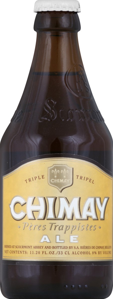 slide 1 of 4, Chimay Ale Triple Peres Trappistes, 11.2 oz