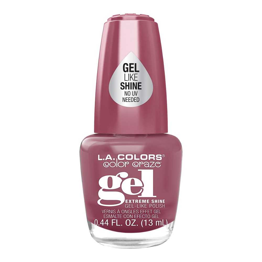 slide 1 of 1, L.A. Colors Gel Nail Polish, Lingerie, 1 ct