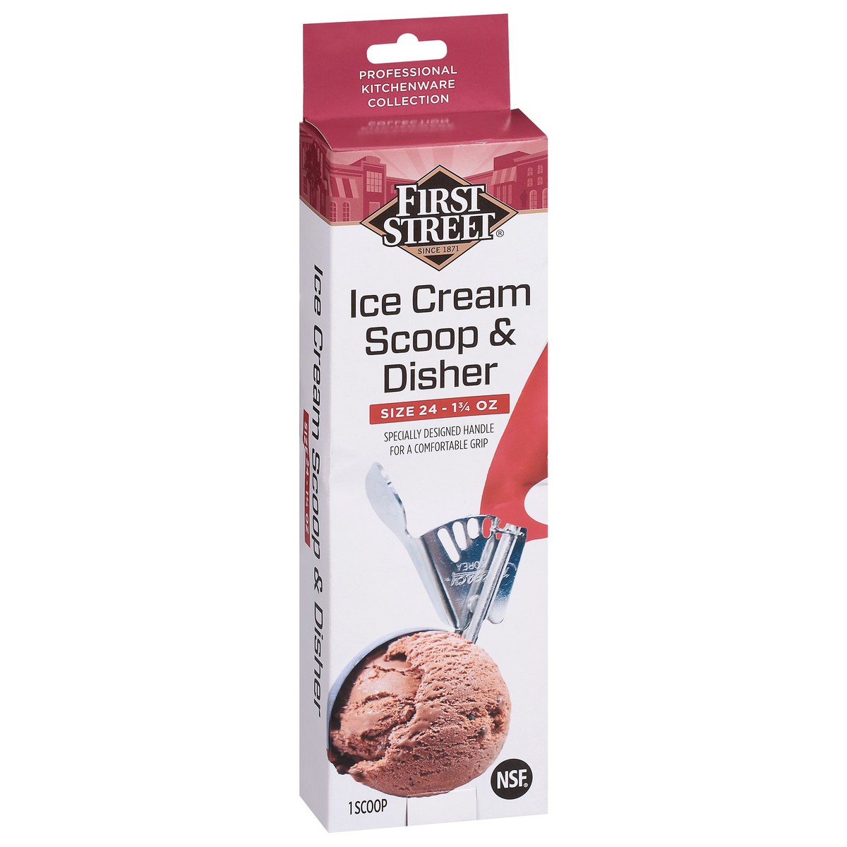 slide 9 of 12, First Street Food Disher #24, 1 ct