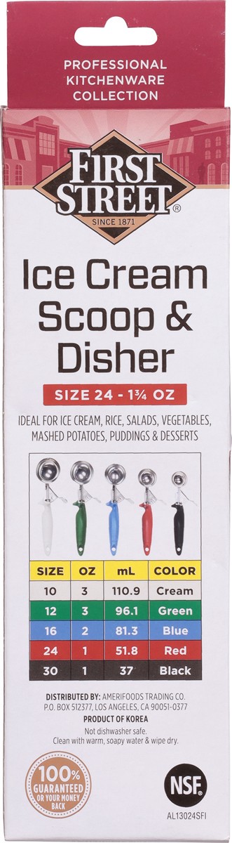 slide 2 of 12, First Street Food Disher #24, 1 ct