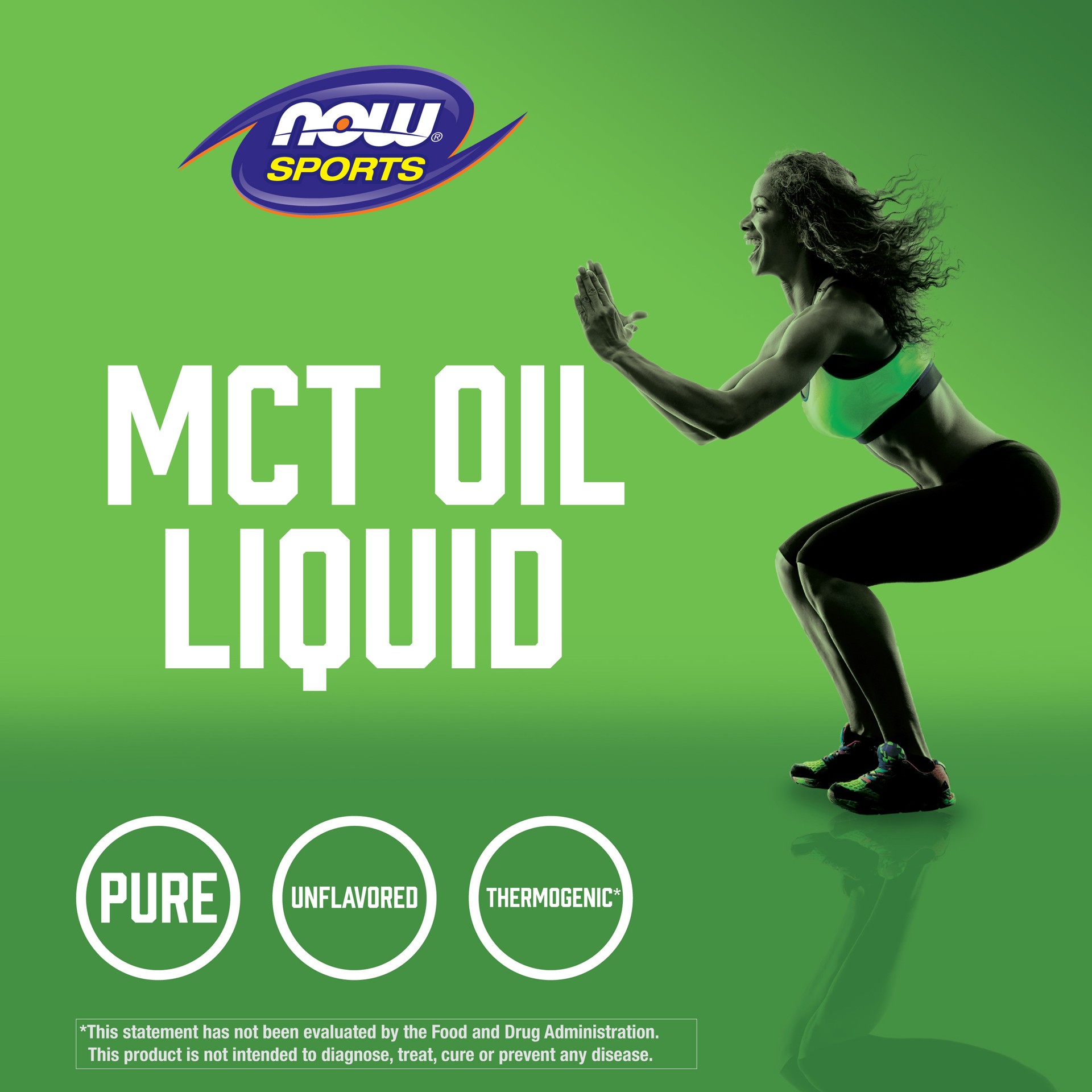 slide 2 of 5, NOW MCT Oil Liquid - 32 fl. oz., 32 fl oz