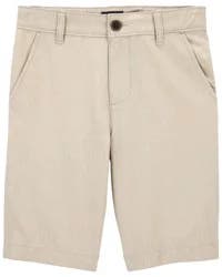 Oshkosh Kid Stretch Chino Shorts Khaki 5