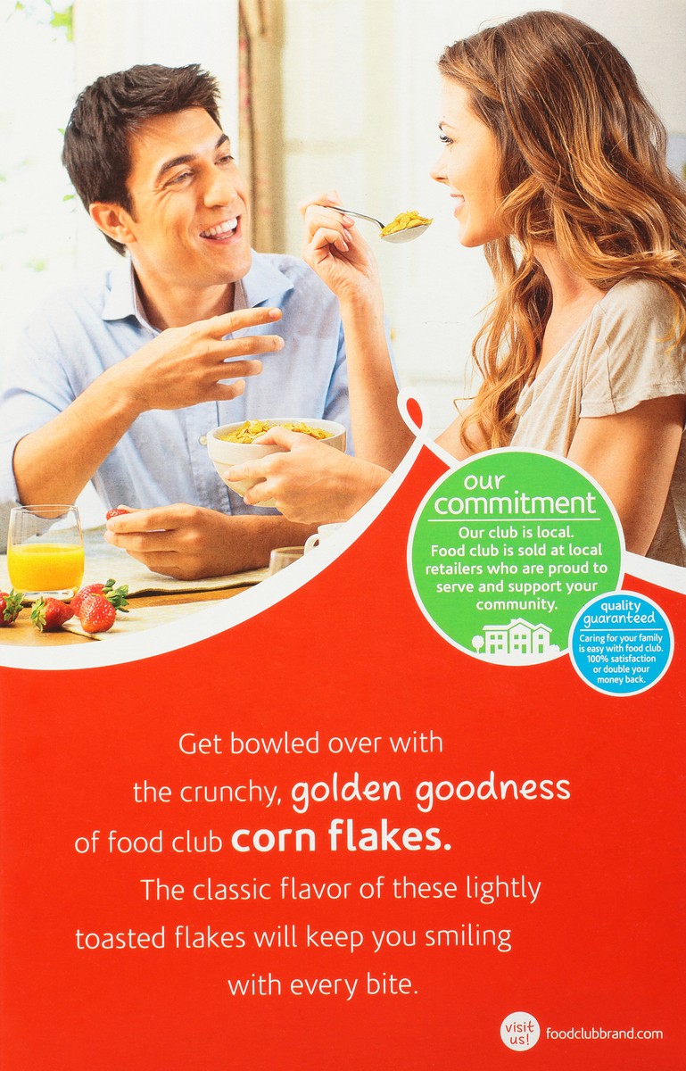 slide 5 of 9, Food Club Corn Flakes Cereal 18 oz, 18 oz