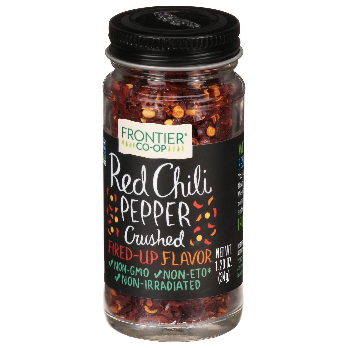 slide 3 of 9, Frontier Co-Op Crushed Red Chili Pepper 1.20 oz, 1.2 oz