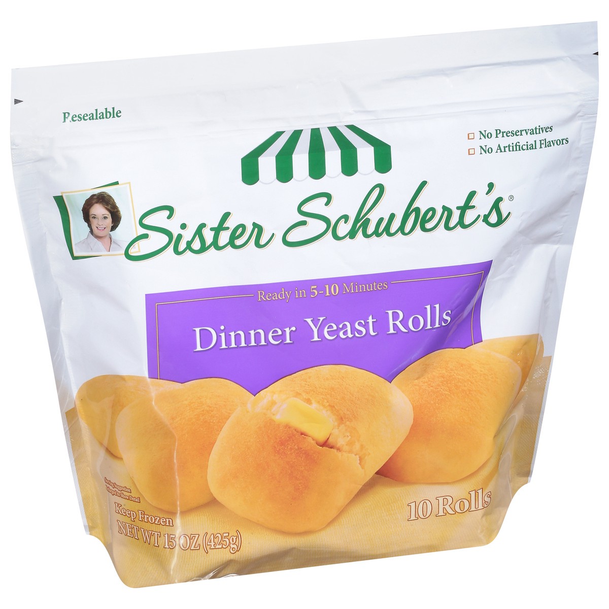 slide 4 of 9, Sister Schubert's Frozen Dinner Yeast Rolls - 15oz, 15 oz