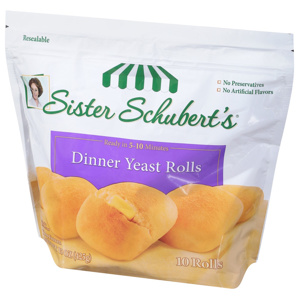 slide 5 of 9, Sister Schubert's Frozen Dinner Yeast Rolls - 15oz, 15 oz