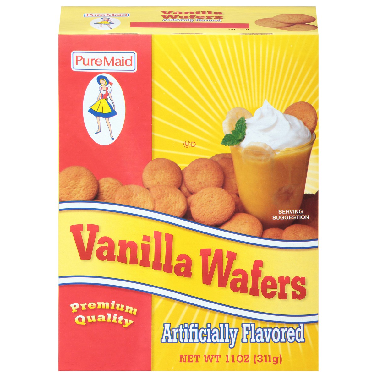 slide 1 of 12, Pure Maid Vanilla Wafers 11 oz, 11 oz