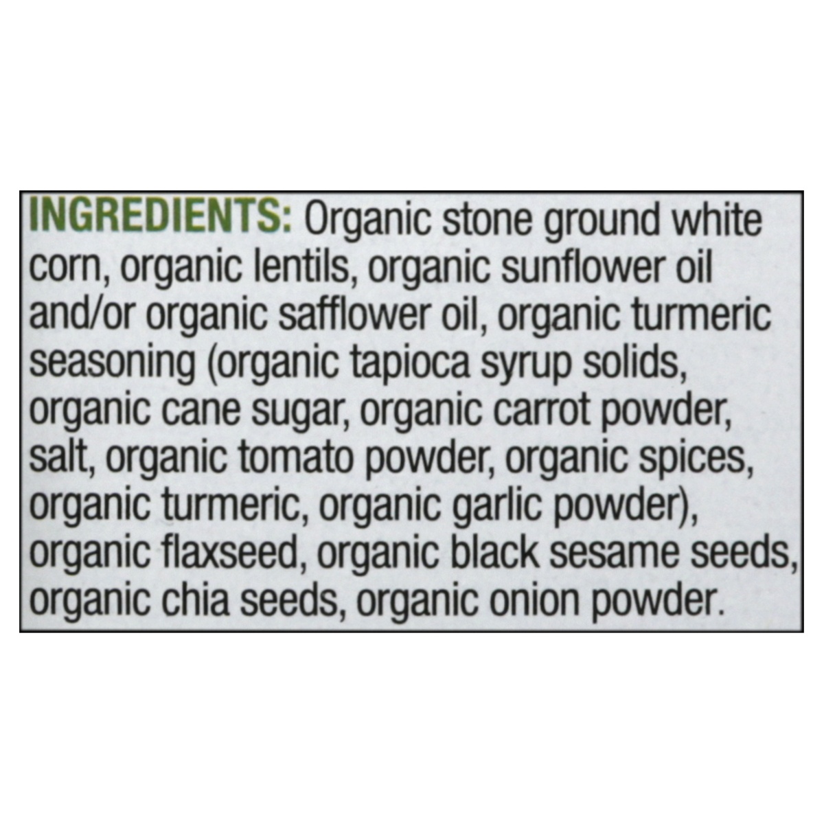 slide 4 of 10, RW Garcia Organic Lentil Tameric Crackers, 5.5 oz