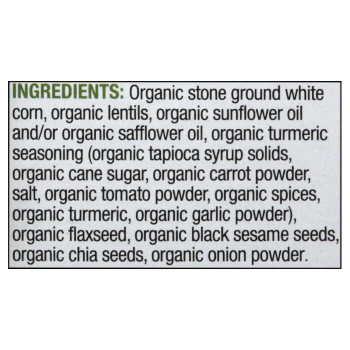 slide 6 of 13, RW Garcia Organic 3 Seed Lentil with Turmeric Crackers 5.5 oz, 5.5 oz