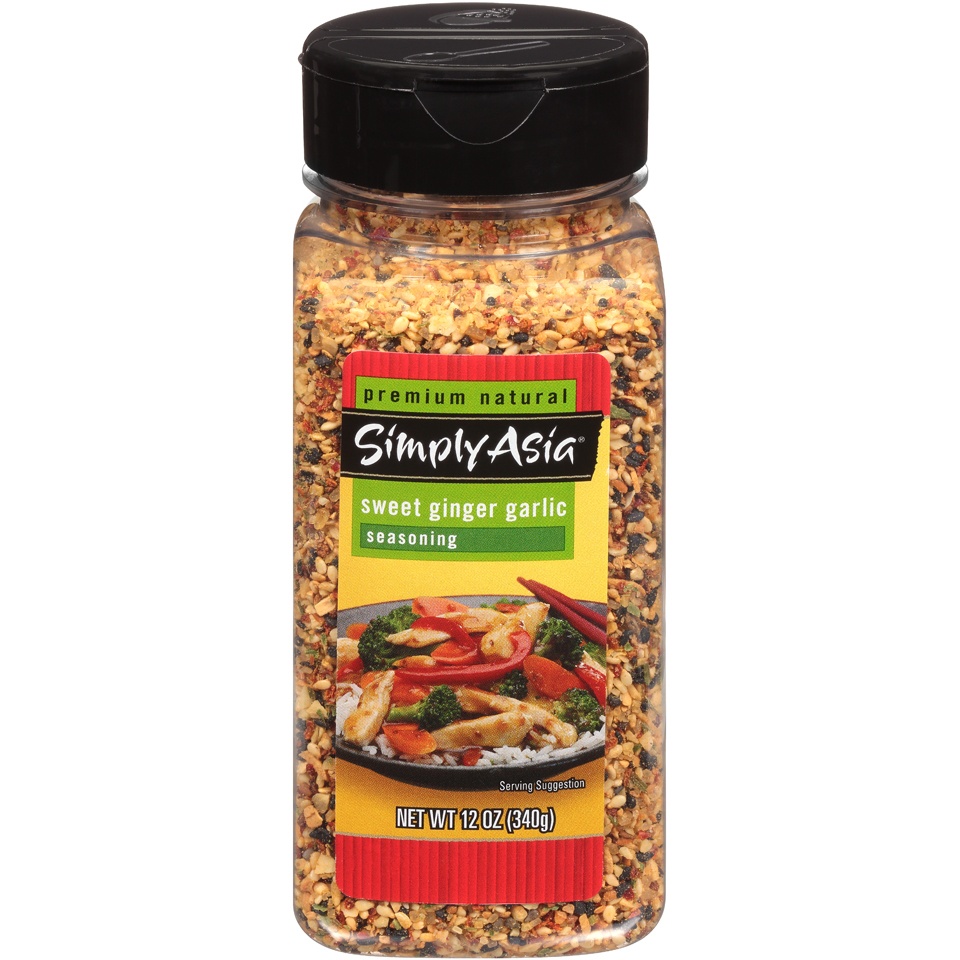 slide 1 of 1, Simply Asia Sweet Ginger Garlic Seasoning, 