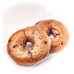 Giant Eagle Bakery Blueberry Bagels