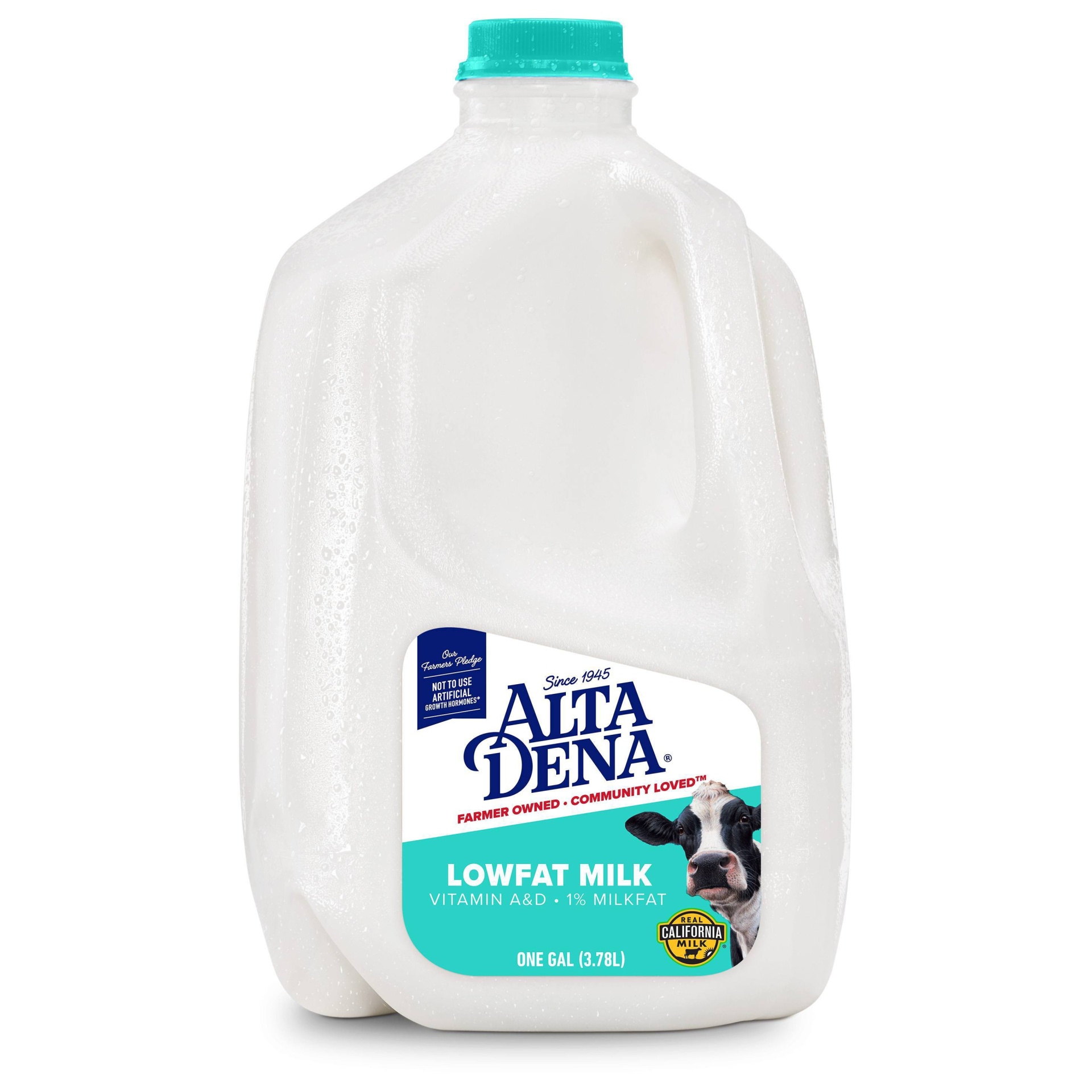 slide 1 of 1, Dairy Pure 1% Low Fat Milk, 128 oz