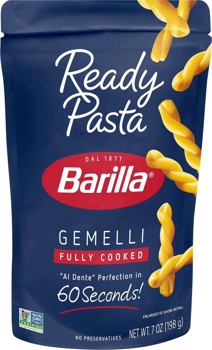 slide 4 of 5, Barilla Ready Pasta Gemelli, 7 oz