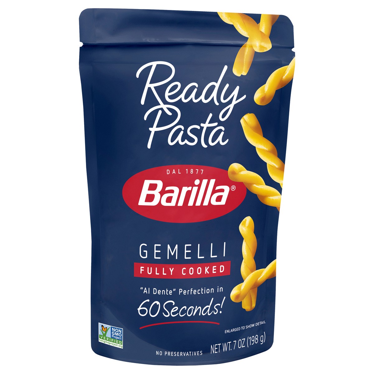 slide 1 of 5, Barilla Ready Pasta Gemelli, 7 oz
