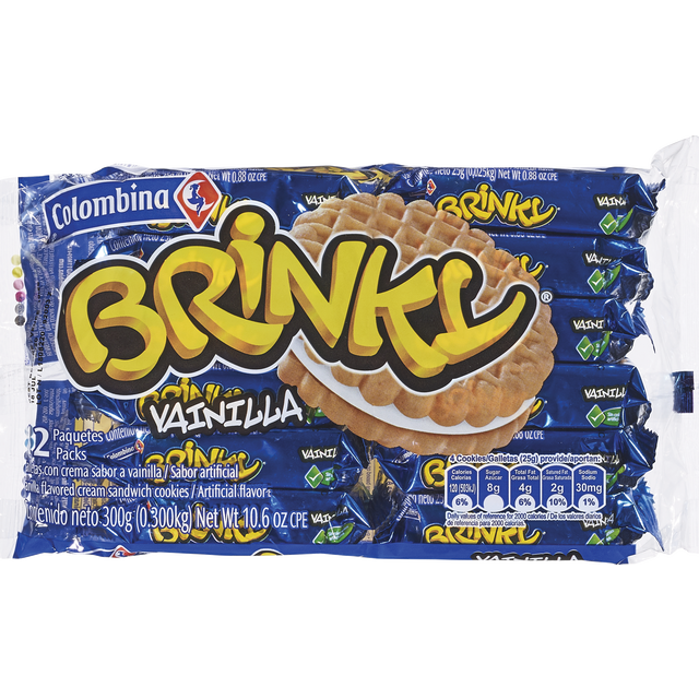 slide 1 of 1, Colombina Brinky Strawberry Cookies 13.97 oz, 13.97 oz