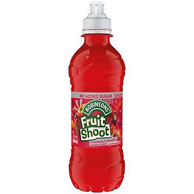 slide 1 of 1, Robinson's Fruit Shoot Strawberry & Raspberry, 6 ct