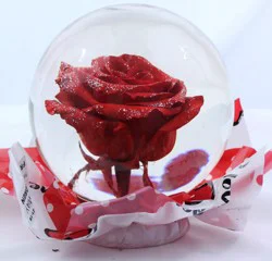 Rose Glass Bubble