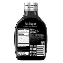 RxSugar Organic Keto Zero Calorie Allulose Liquid Sugar 16 fl oz