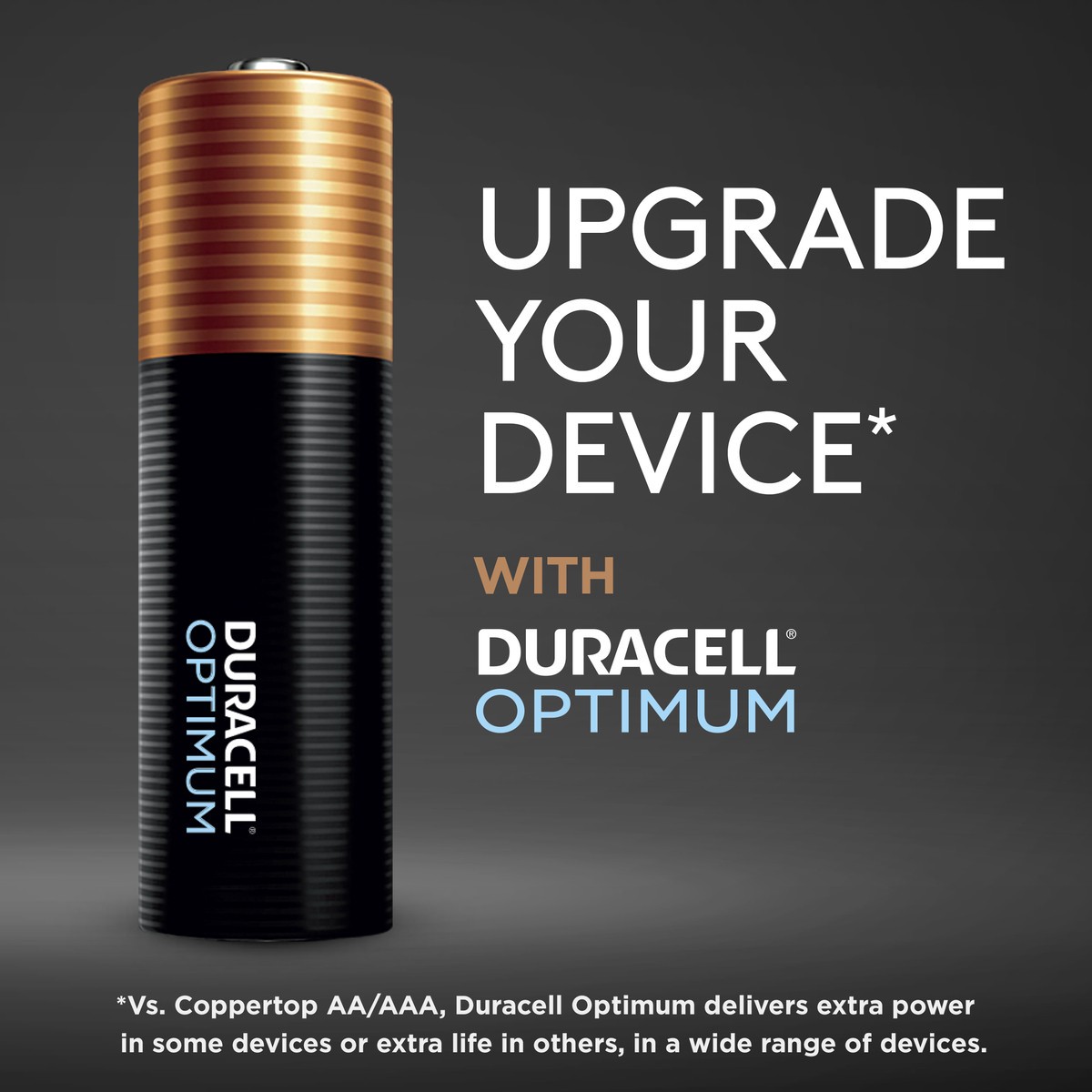 slide 1 of 7, Duracell Optimum Alkaline AA Batteries, 12 ct