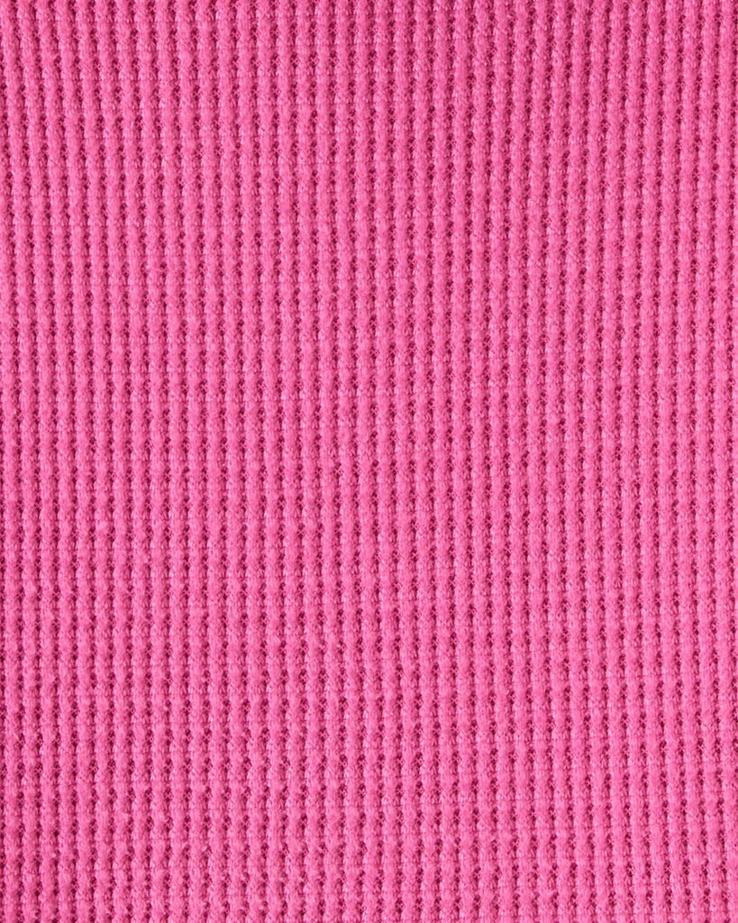 slide 2 of 3, Oshkosh Girls Thermal Hooded Top - Pink Fuchsia 10, 1 ct