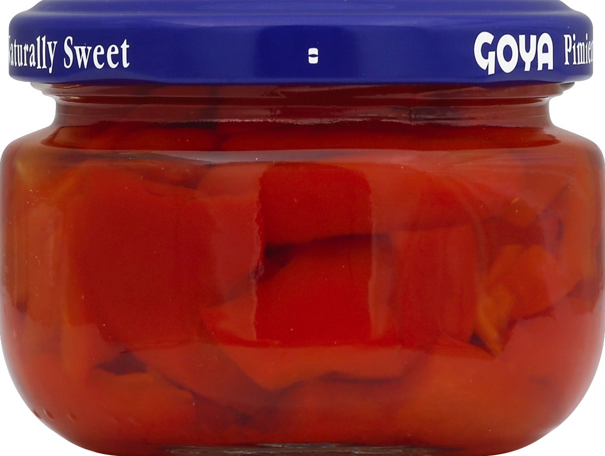 slide 3 of 3, Goya Red Sliced Pimientos, 4 oz