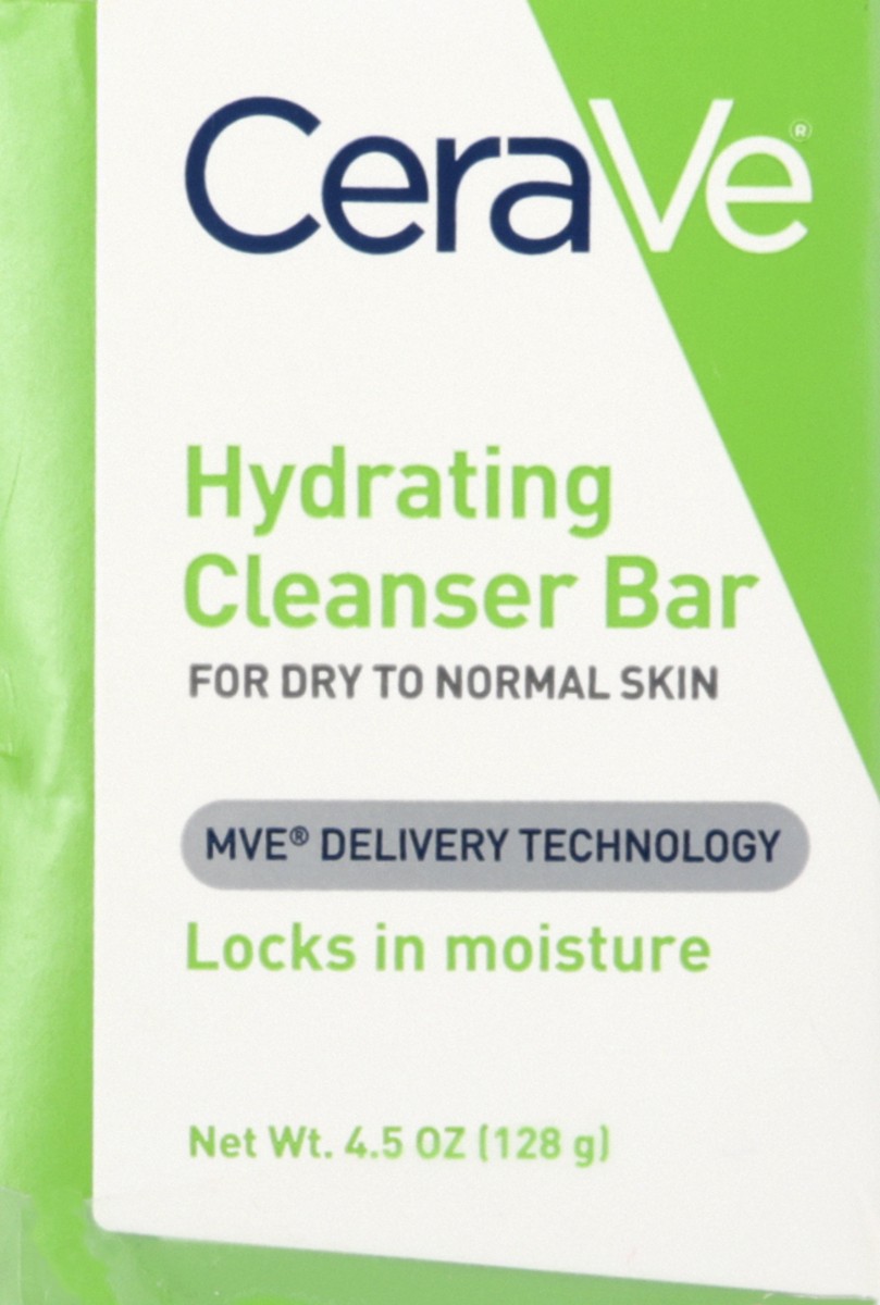 slide 6 of 9, CeraVe 5% Moisturizing Cream Hydrating Cleanser Bar 4.5 oz, 4.5 oz