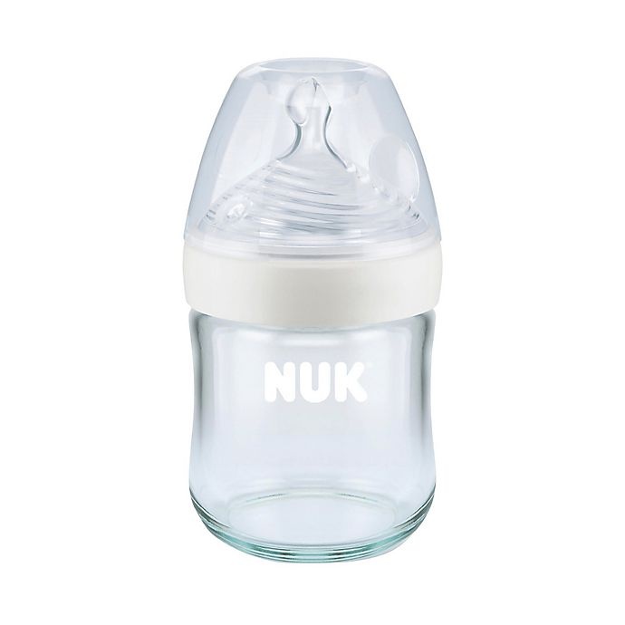 slide 5 of 11, NUK Simply Natural Glass Bottle Newborn Gift Set, 11 ct