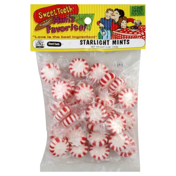 slide 1 of 1, Sweet Tooth Starlight Mints, 4.75 oz