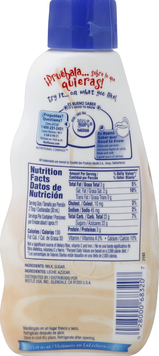 slide 3 of 3, La Lechera Sweetened Condensed Milk, 14 oz