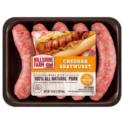 Hillshire Farm Cheddar Bratwurst 19 oz
