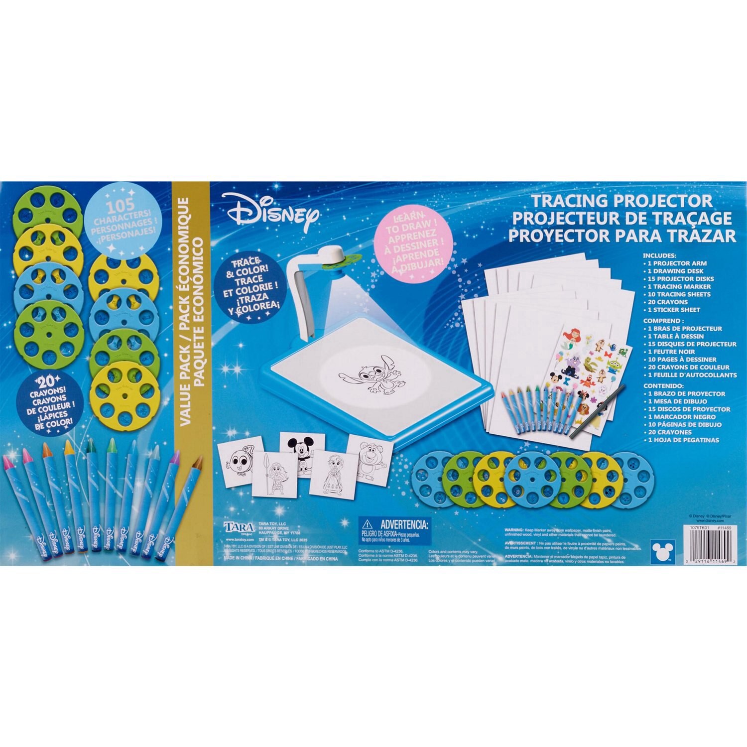 slide 2 of 2, Disney Tracing Projector Value Pack, 1 ct