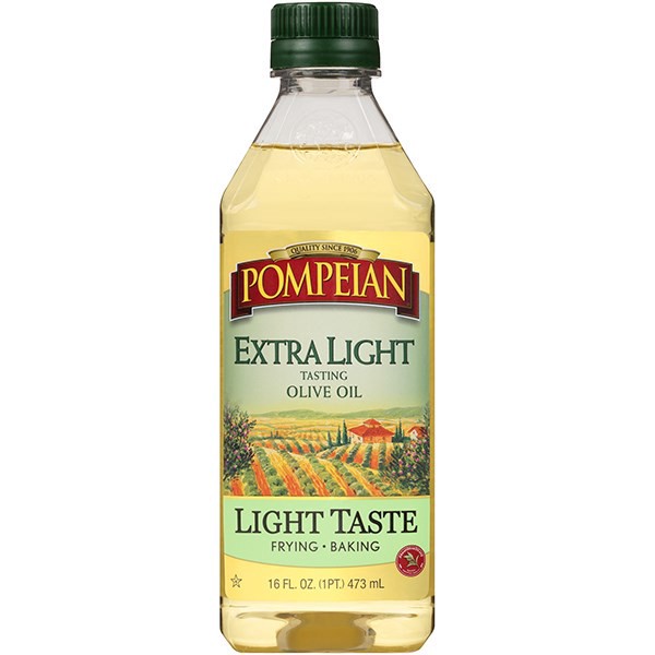 slide 1 of 9, Pompeian 16 oz Pompeian Light Taste Olive Oil, 16 fl oz