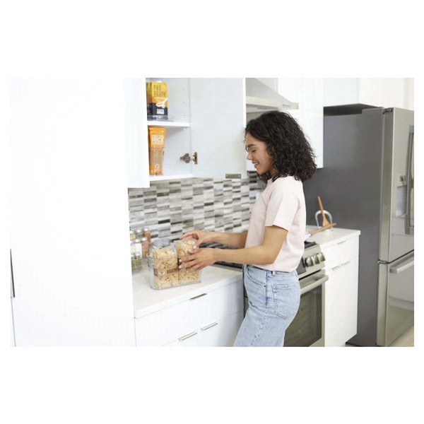 slide 4 of 13, iDesign Crisp Bin, 4" x 10" x 6", 10 in