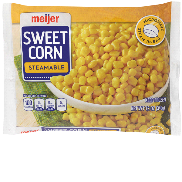 Meijer Steamable Frozen Sweet Corn 12 oz | Shipt