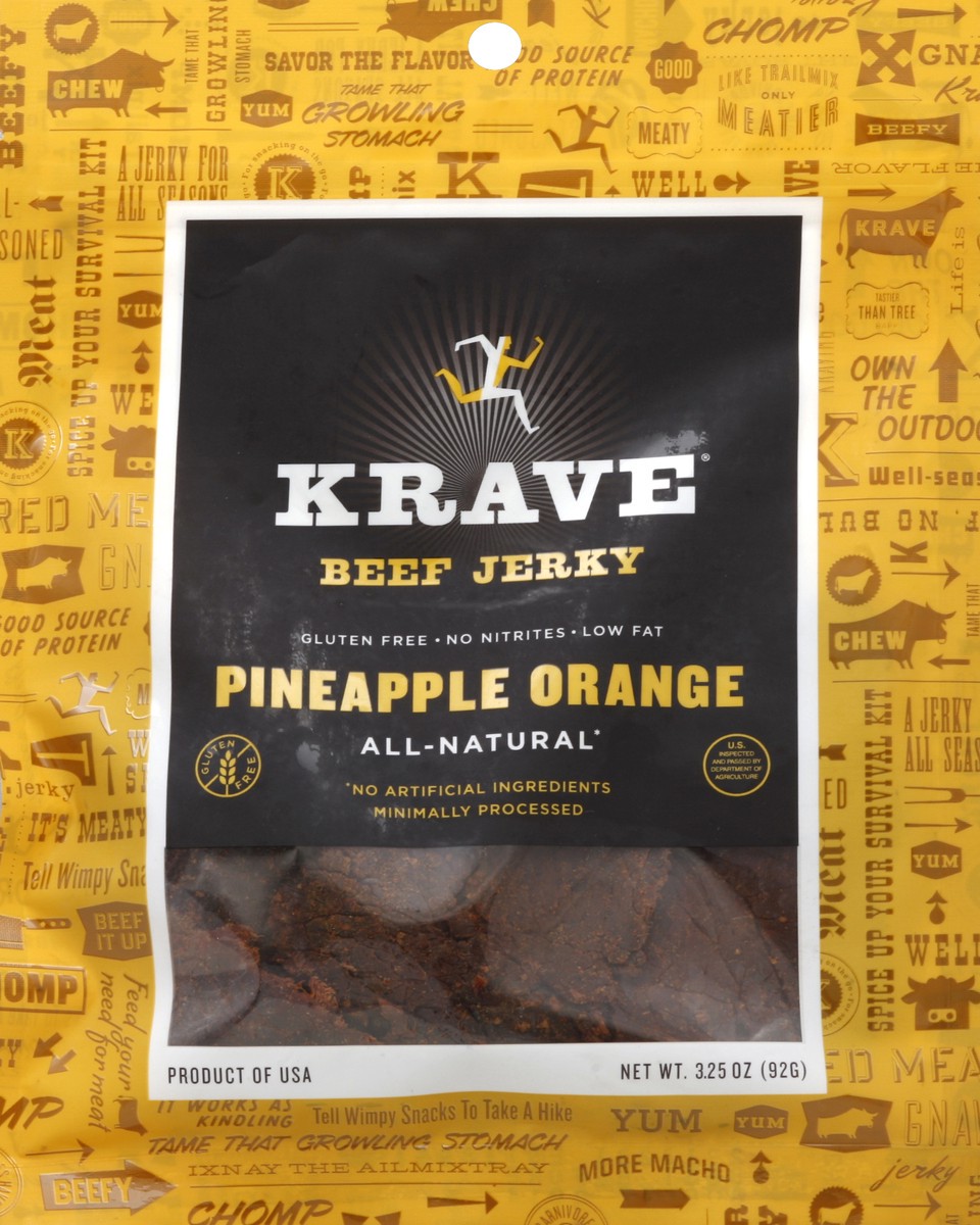 slide 3 of 4, Krave Beef Jerky 3.25 oz, 3.25 oz