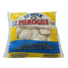 slide 1 of 1, JJ Wilk Three Cheese Potato Pierogies, 2 lb
