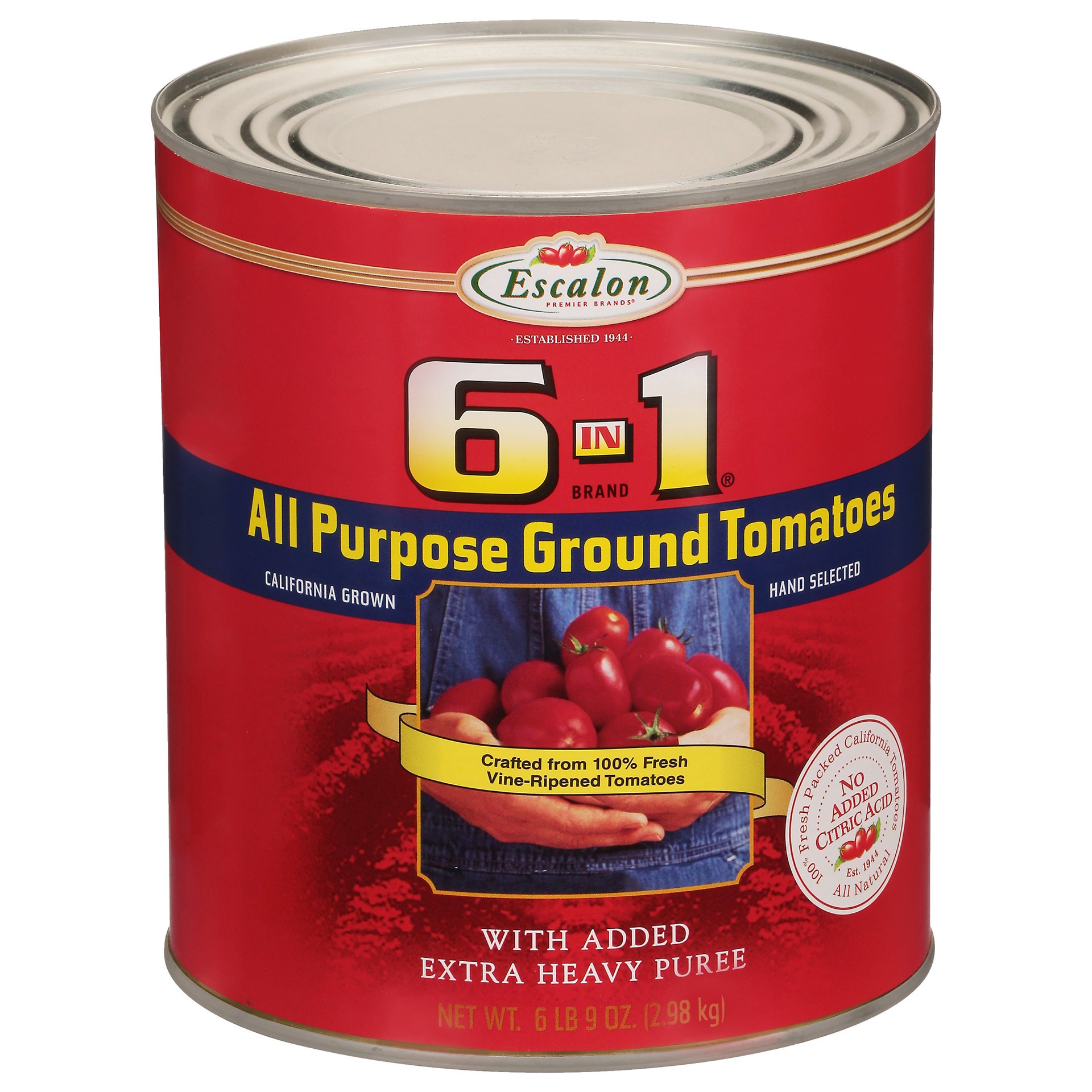 slide 1 of 4, 6 in 1 All Purpose Ground Tomatoes, 109.33 oz