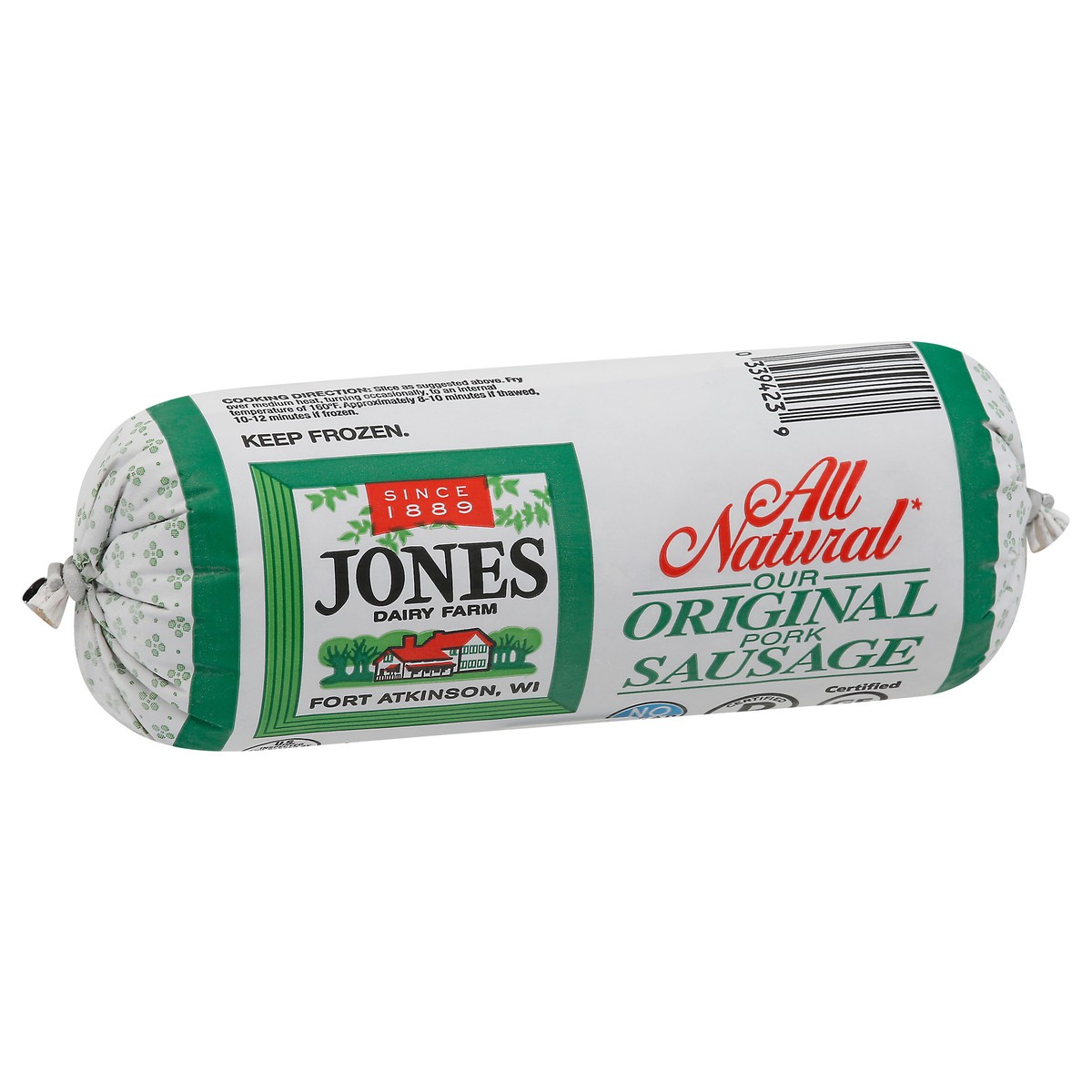 slide 2 of 9, Jones Dairy Farm Our Original Pork Sausage Roll, 12 oz