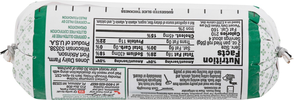 slide 5 of 9, Jones Dairy Farm Our Original Pork Sausage Roll, 12 oz