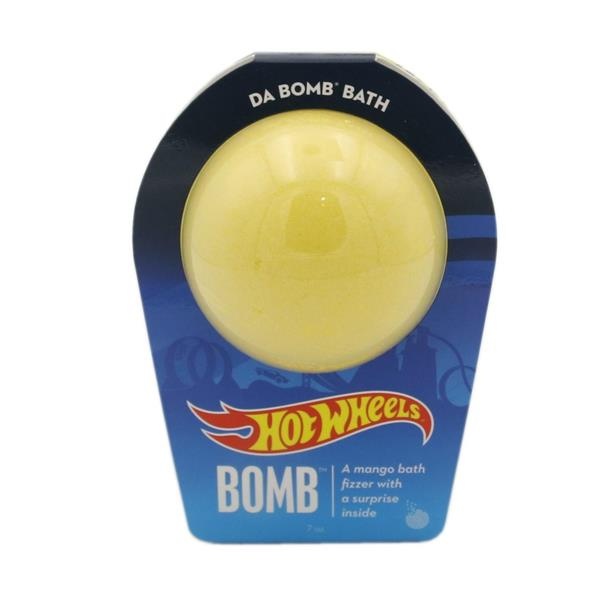 slide 1 of 1, Da Bomb Hot Wheels Bomb, Yellow, 7 oz
