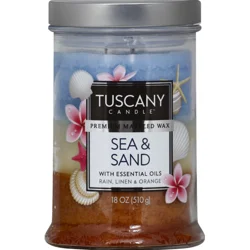 Tuscany Candle Premium Marbled Wax Candle Lakeside View