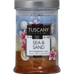 Tuscany Candle Premium Marbled Wax Candle Lakeside View