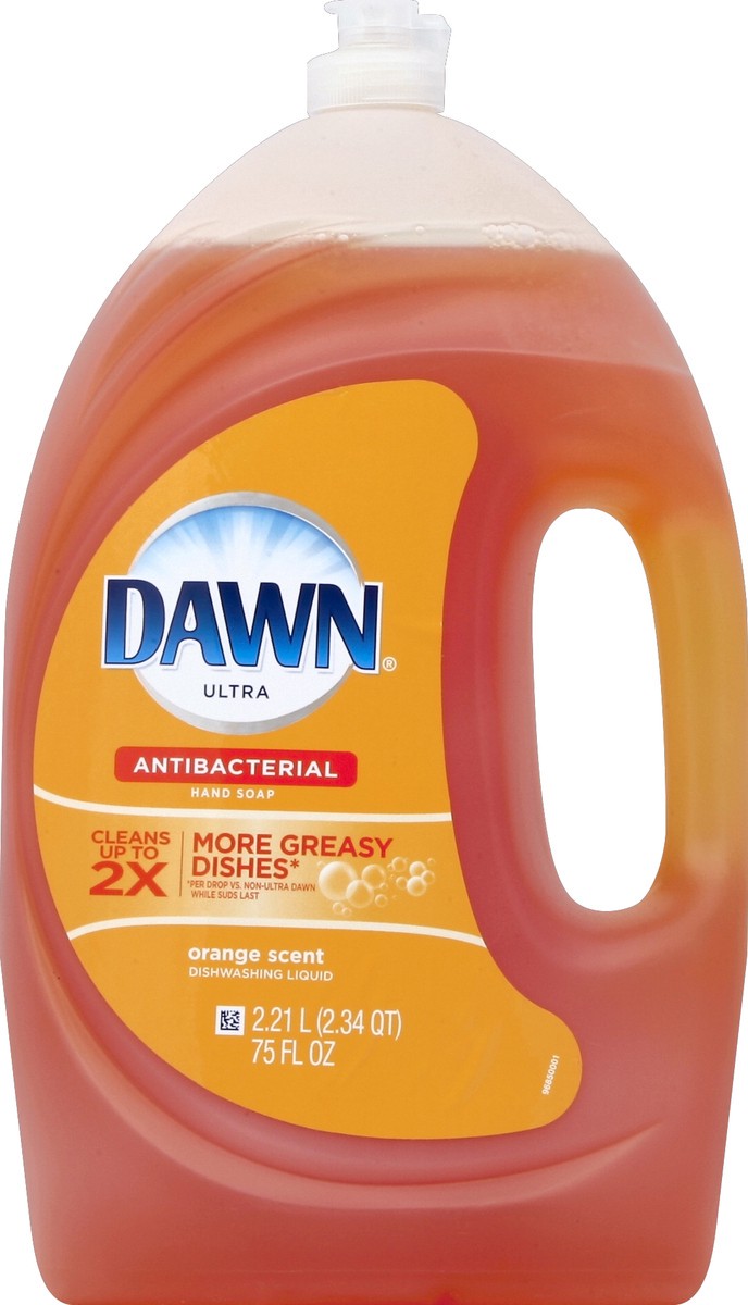 slide 1 of 2, Dawn Dishwashing Liquid/Hand Soap 75 oz, 75 oz