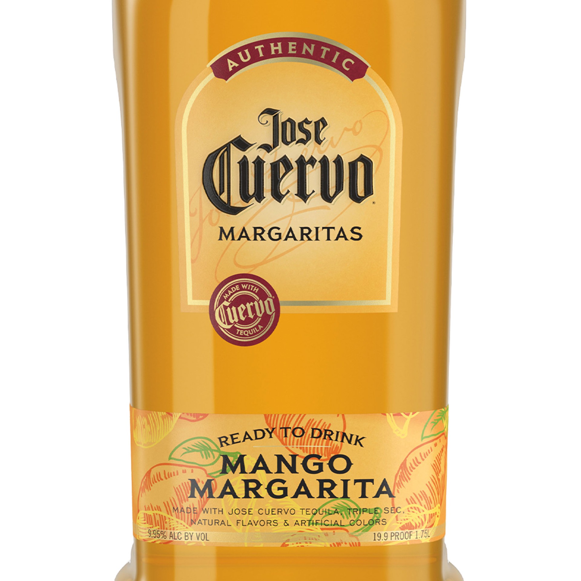 slide 3 of 5, Jose Cuervo Authentic Margarita Mango Margarita 1.75 L, 1.75 liter