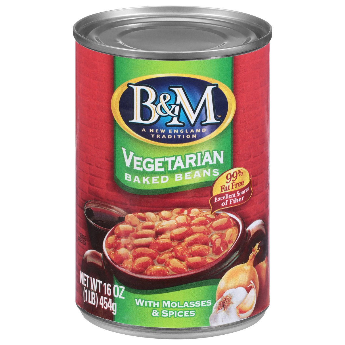 slide 1 of 12, B&M Vegetarian Baked Beans 16 oz, 16 oz