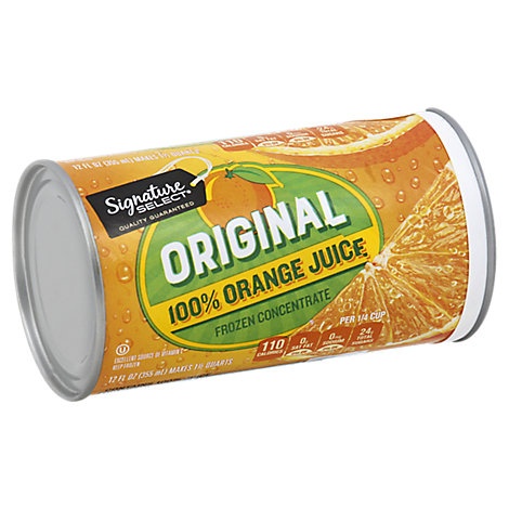 slide 1 of 1, Signature Select Juice Orange Orignal - 12 fl oz, 12 fl oz