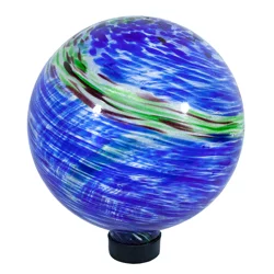 RR 10" Illuminarie Gazing Globe Blue