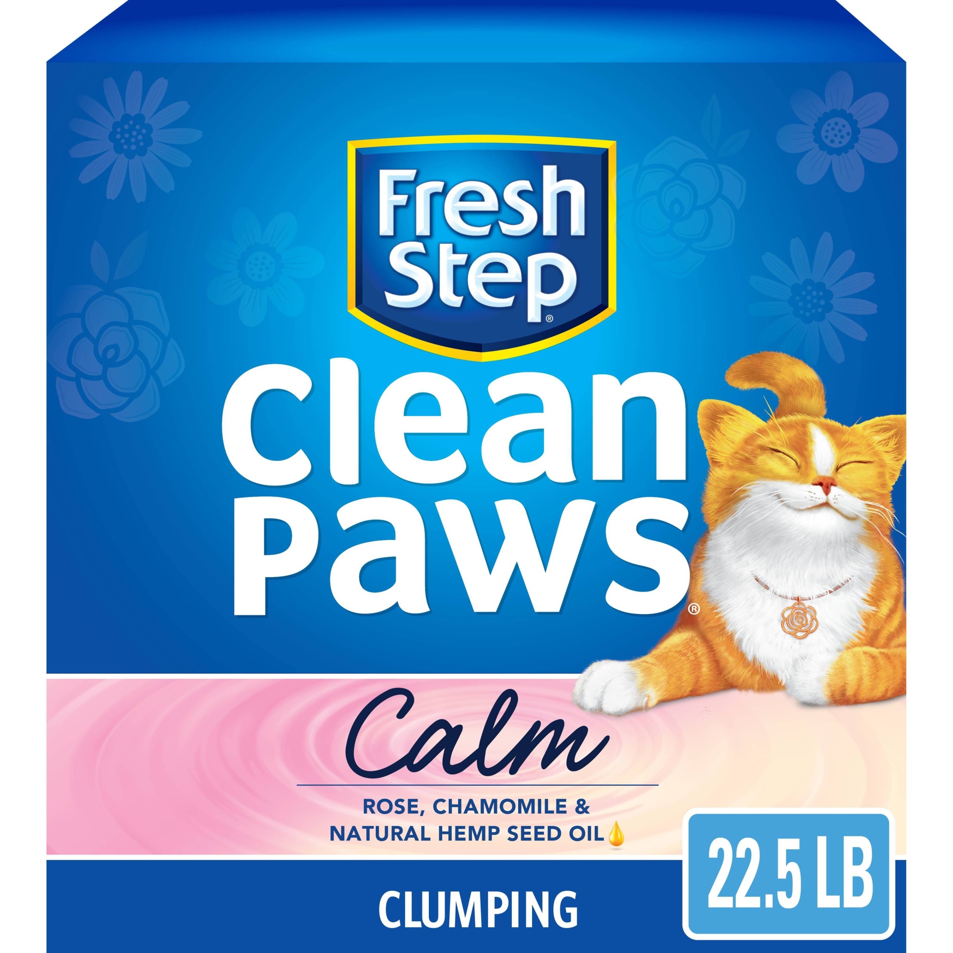 slide 1 of 1, Fresh Step Clean Paws Calm, 22.5 lb
