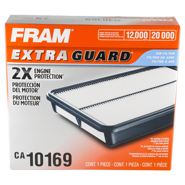 slide 1 of 6, Fram Extra Guard Air Filter CA10169, 1 ct